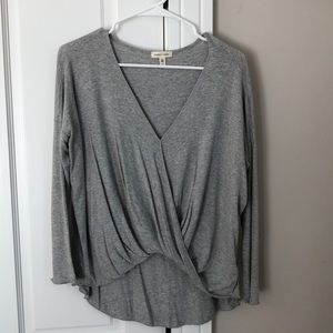 Urban Outfitters cross-front top